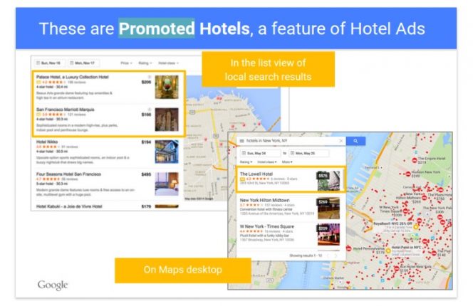 google hotels herramientas paraty